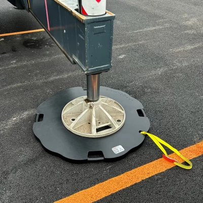 raptor tech outrigger pad area plus