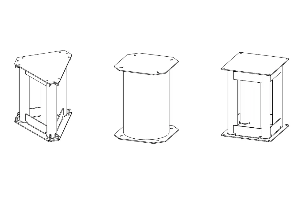 raptor tech modular stand and jacking stand three different models