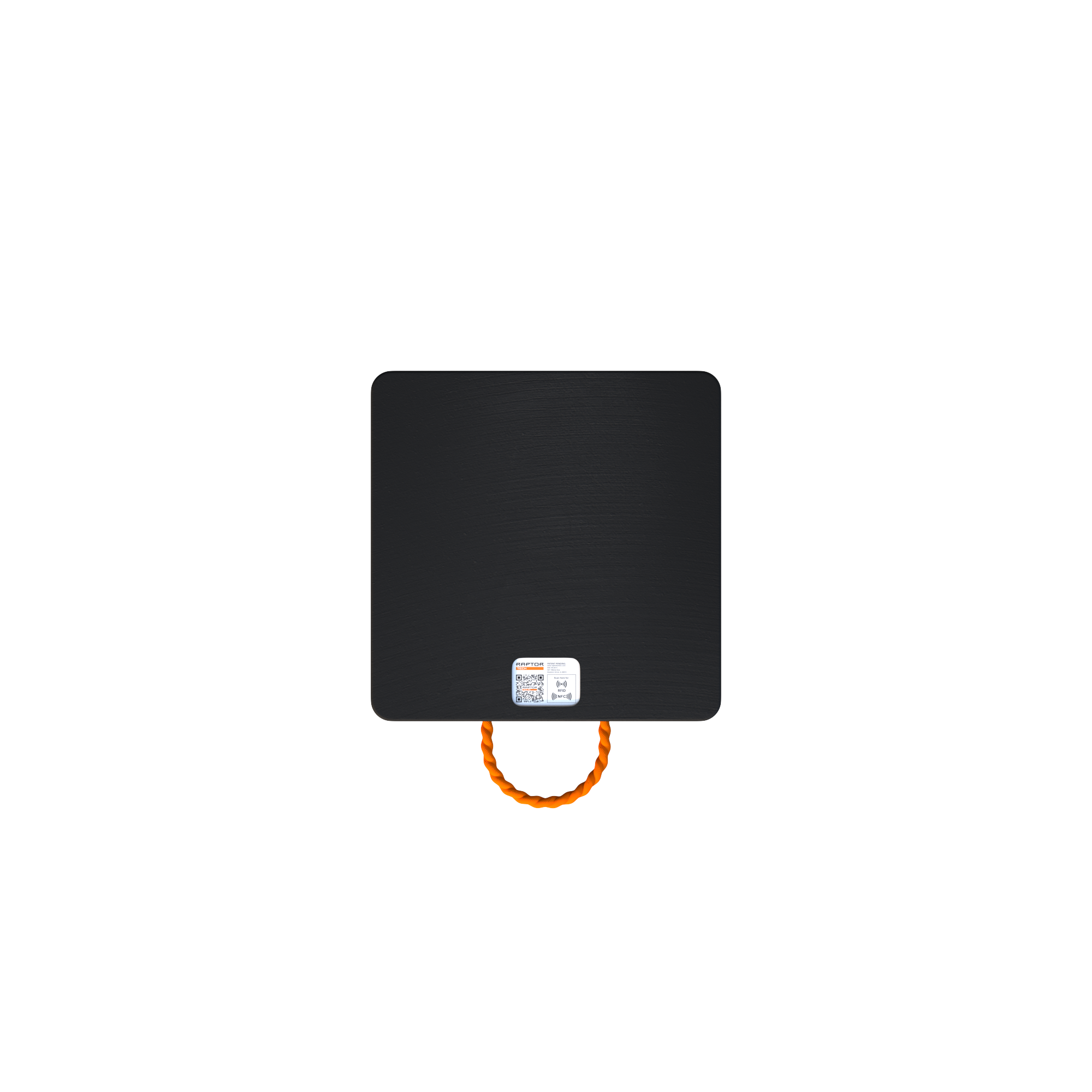 Raptor Tech EC S1818-2 18 x 18 x 2 inch UHMW outrigger pad