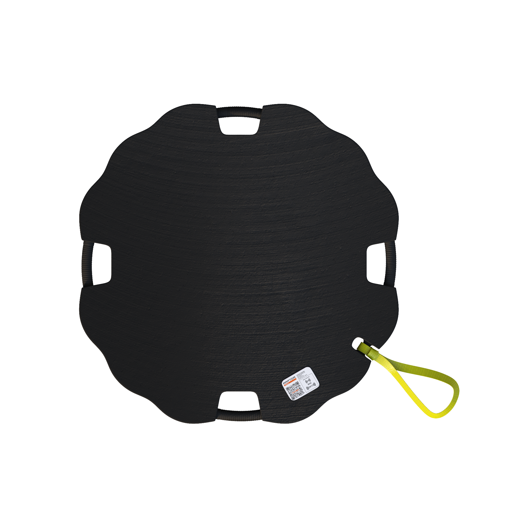 Raptor Tech Area Plus AP-R36-2 36 inch round 2 inch UHMW outrigger pad