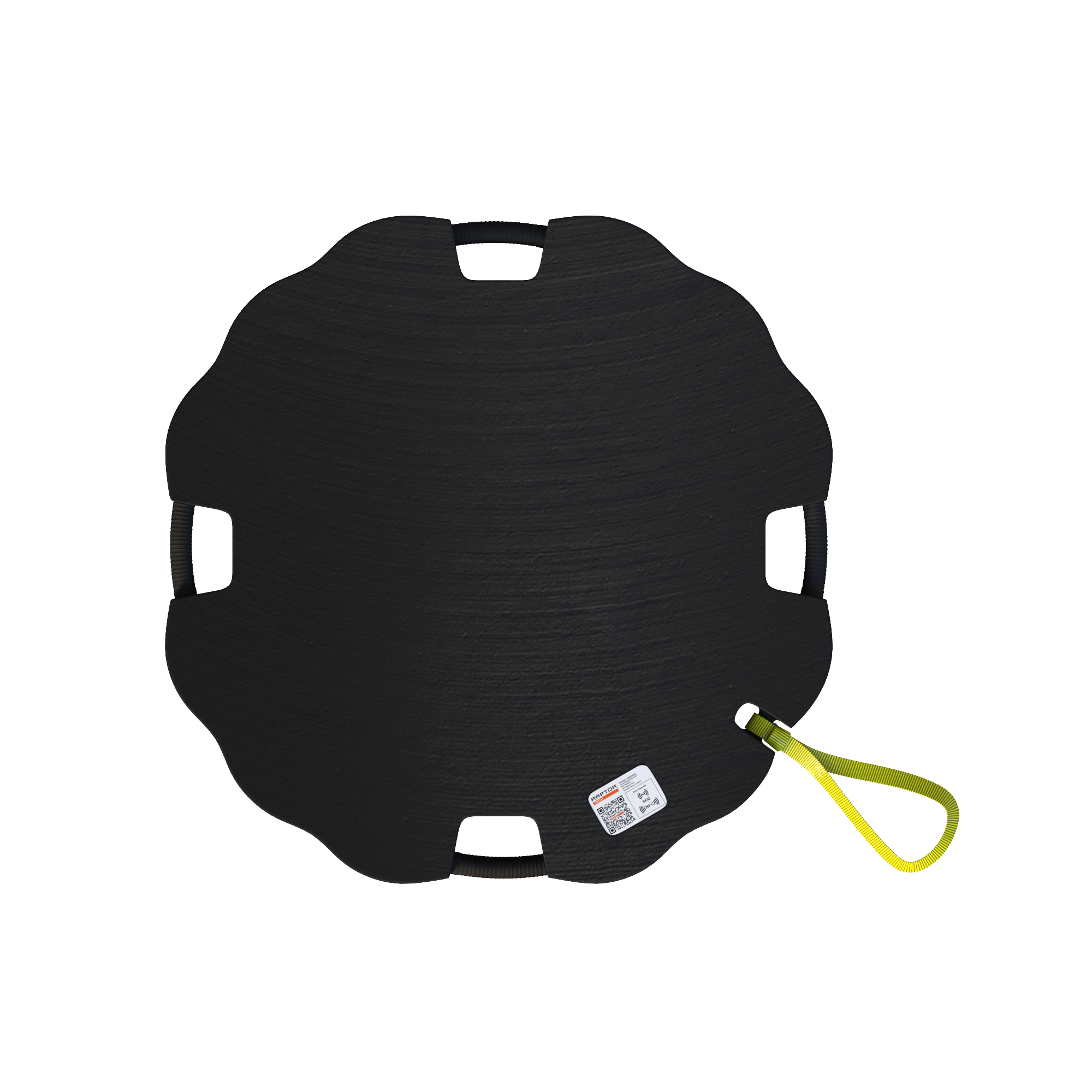 Raptor Tech Area Plus AP-R36-3 36 inch round 3 inch UHMW outrigger pad