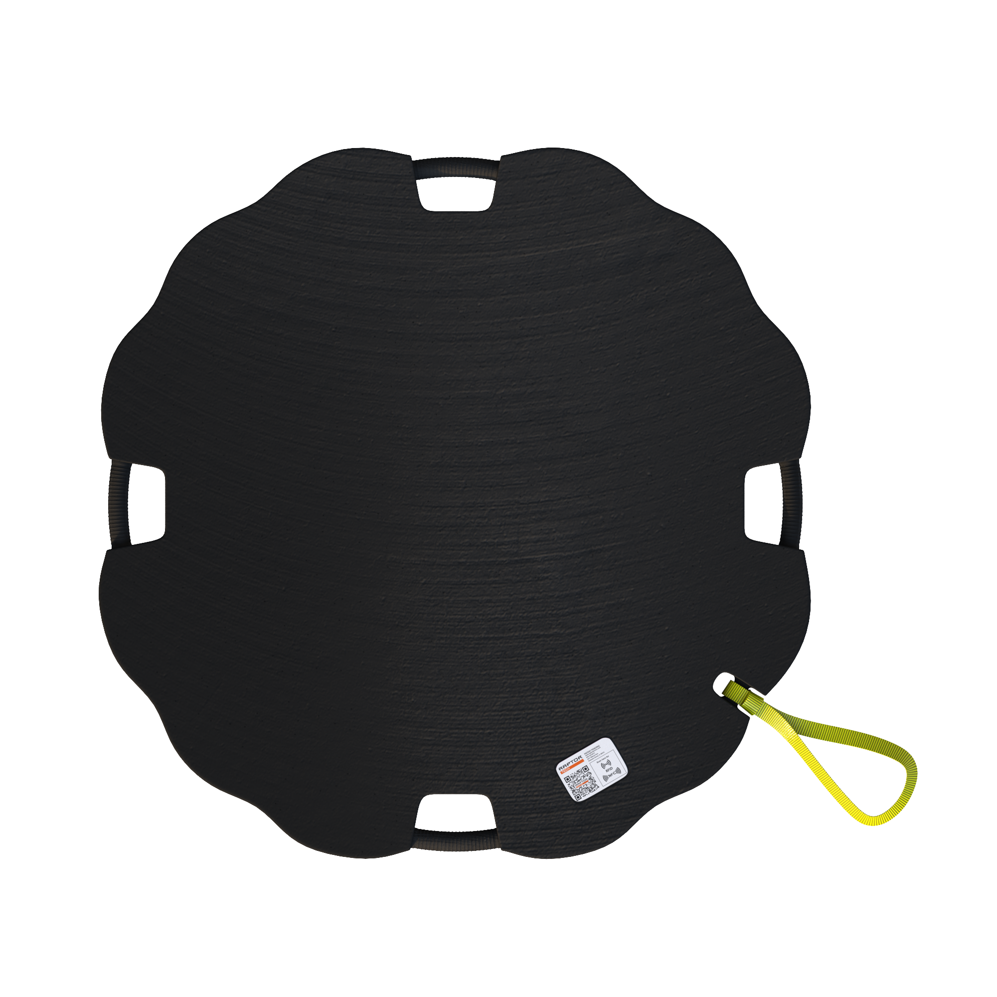 Raptor Tech Area Plus AP-R42-2 42 inch round 2 inch UHMW outrigger pad