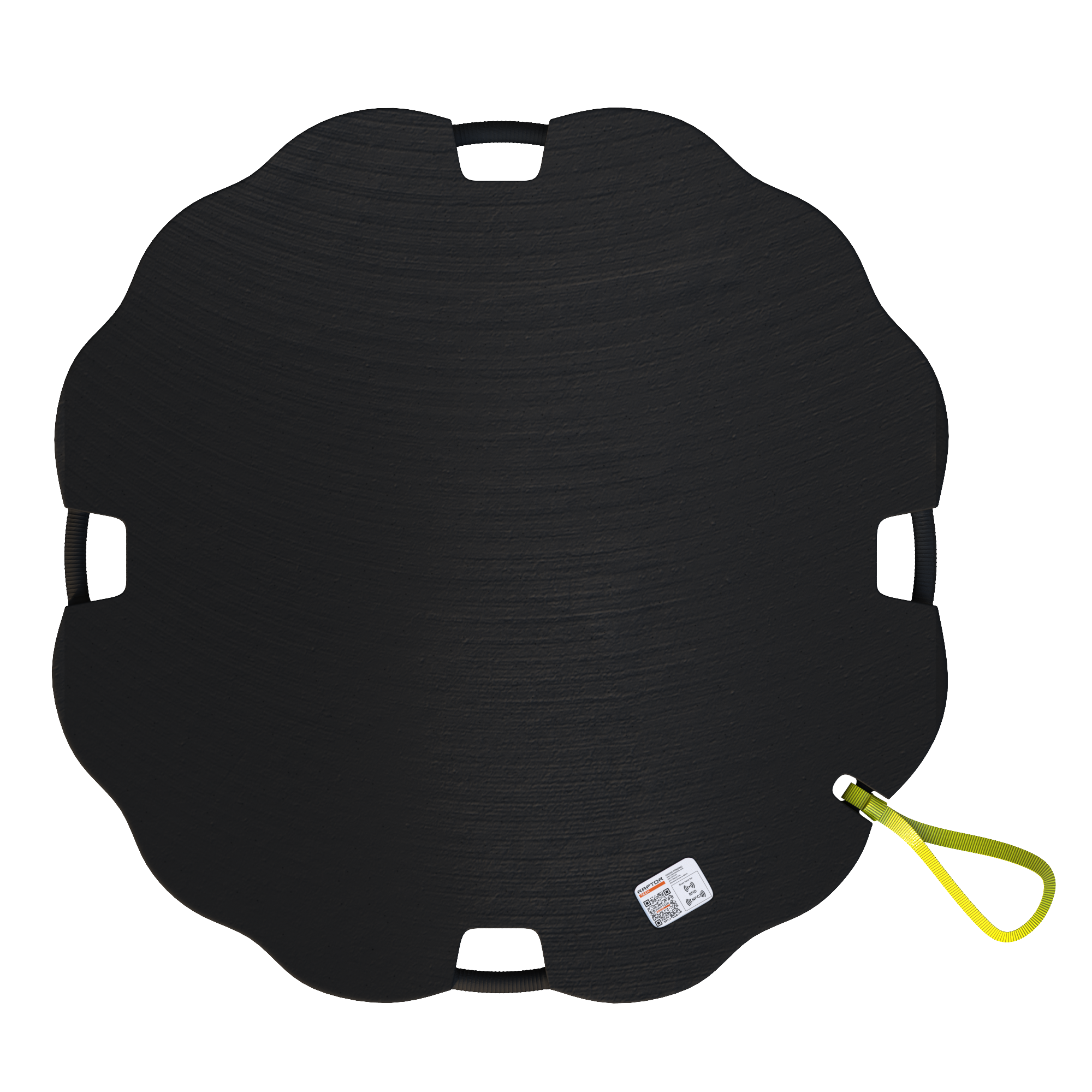 Raptor Tech Area Plus AP-R48-3 48 inch round 3 inch UHMW outrigger pad