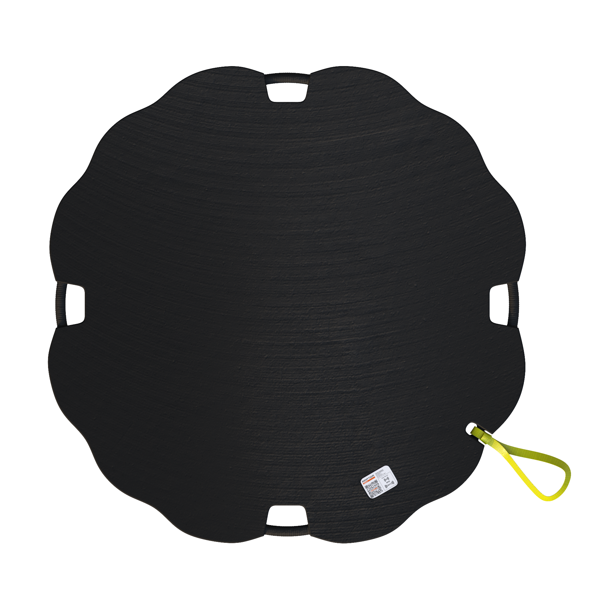 Raptor Tech Area Plus AP-R54-2 54 inch round 2 inch UHMW outrigger pad