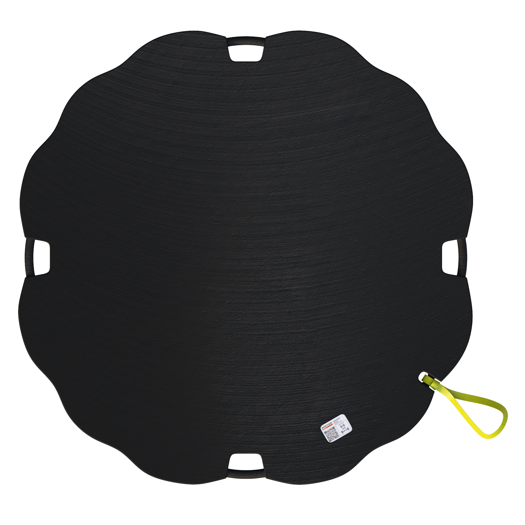 Raptor Tech Area Plus AP-R60-2 60 inch round 2 inch UHMW outrigger pad