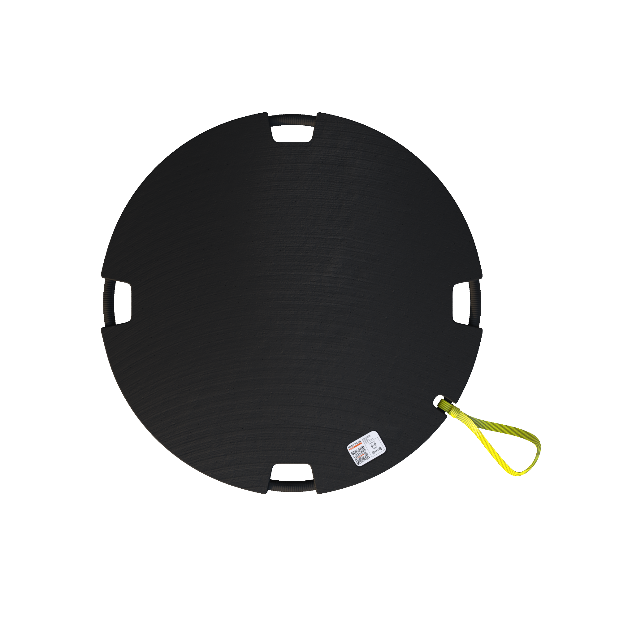 Raptor Tech Premium R42-2 42 inch round 2 inch UHMW outrigger pad
