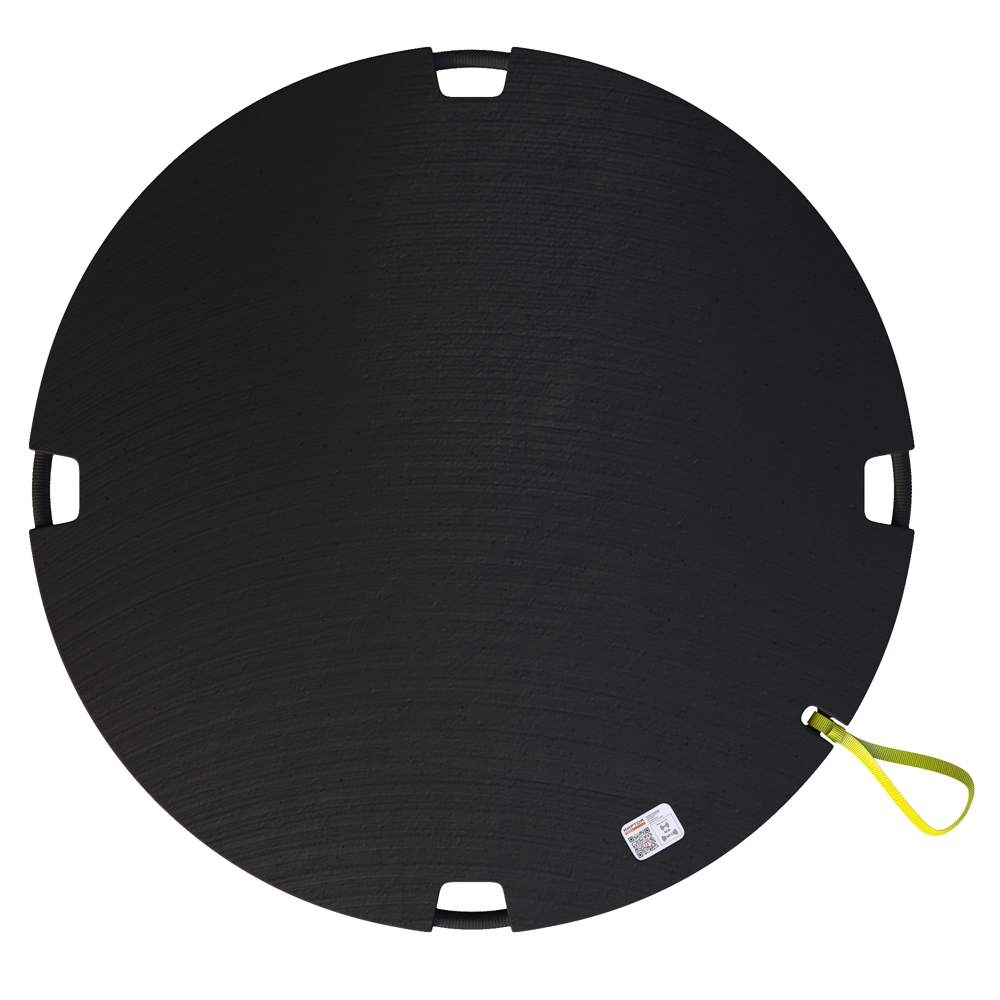Raptor Tech Premium R60-2 60 inch round 2 inch UHMW outrigger pad