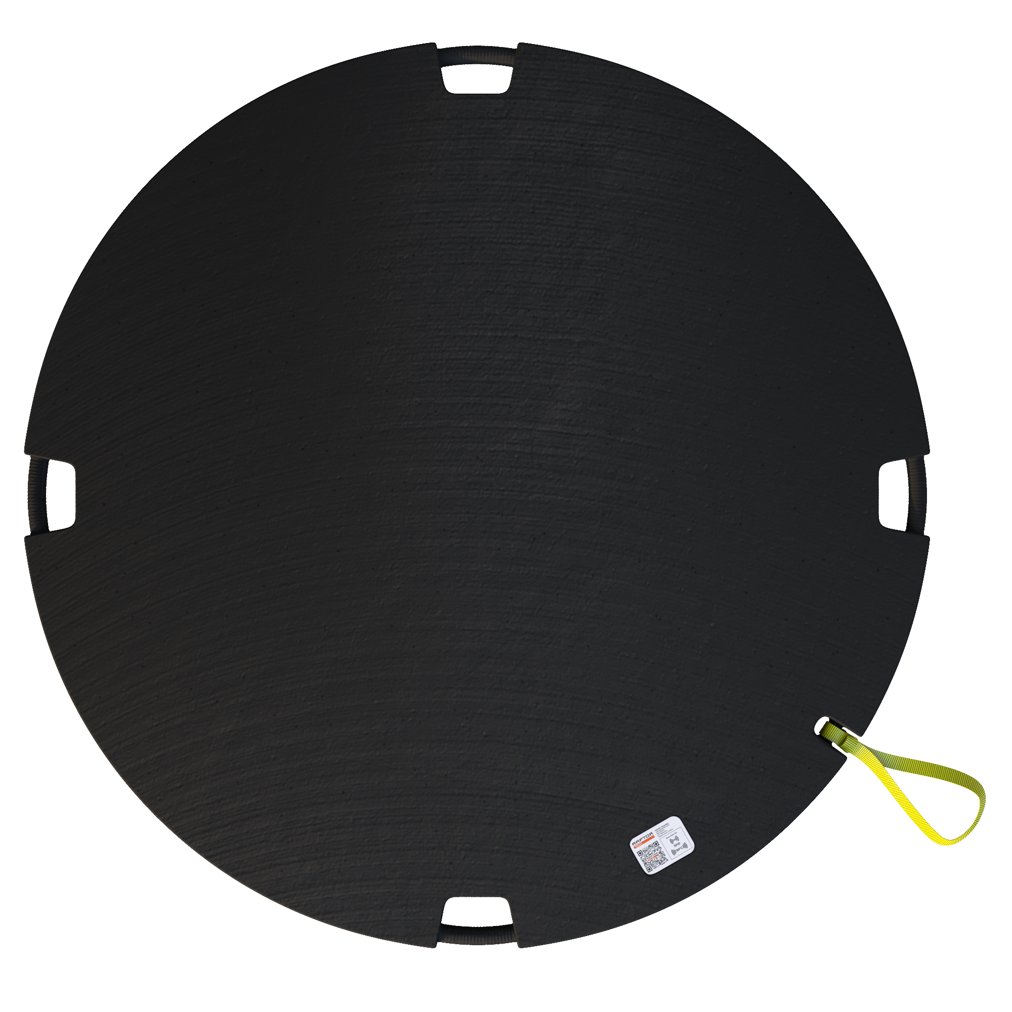 Raptor Tech Premium R60-3 60 inch round 3 inch UHMW outrigger pad