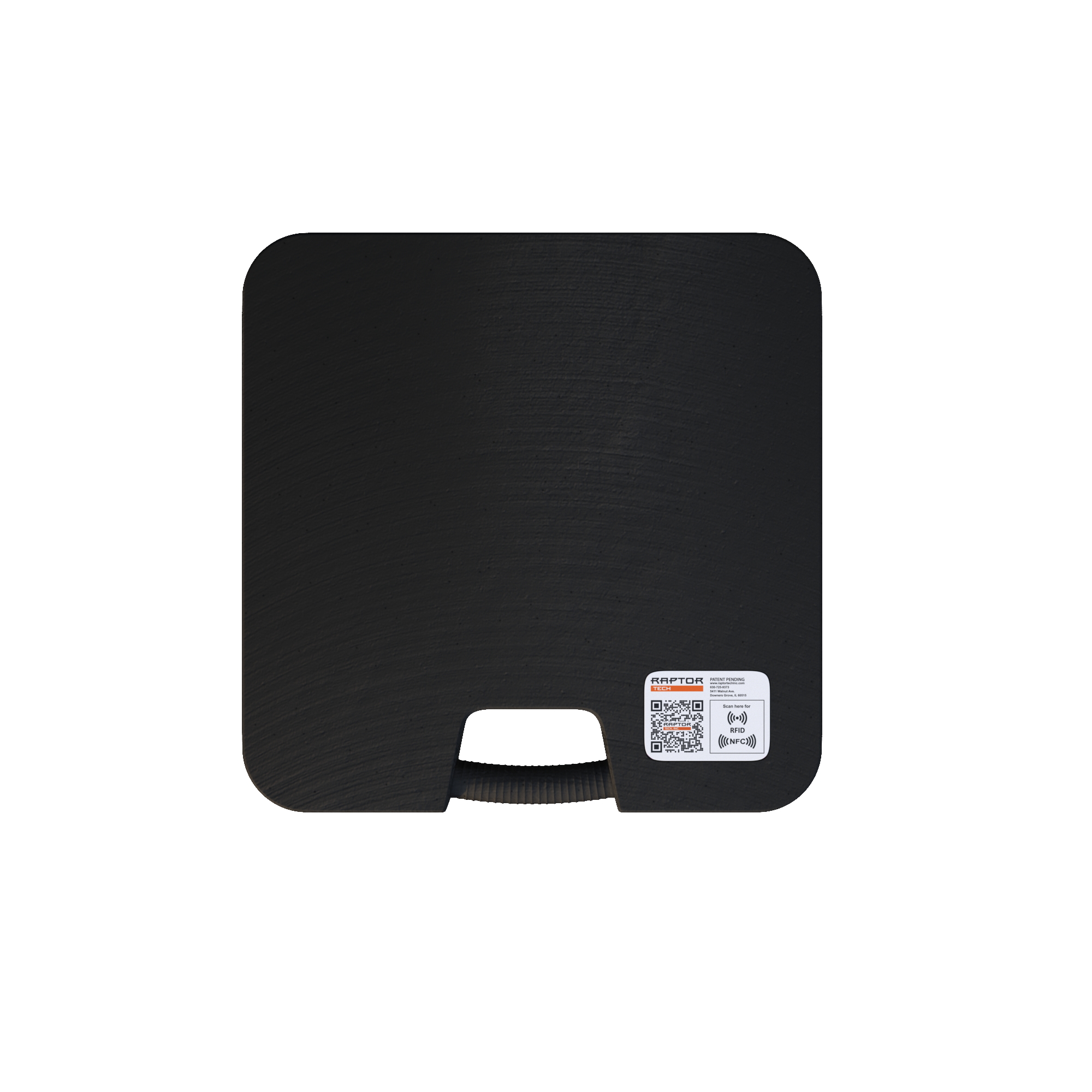 Raptor Tech Premium S1818-2 18 x 18 x 2 inch UHMW outrigger pad